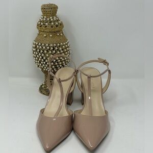Nine West Blush Patent Leather Heels